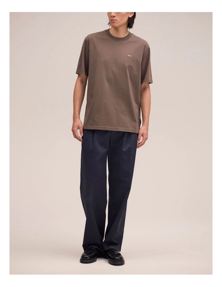 Adam Embroidered T/Shirt Mable Husk image 3
