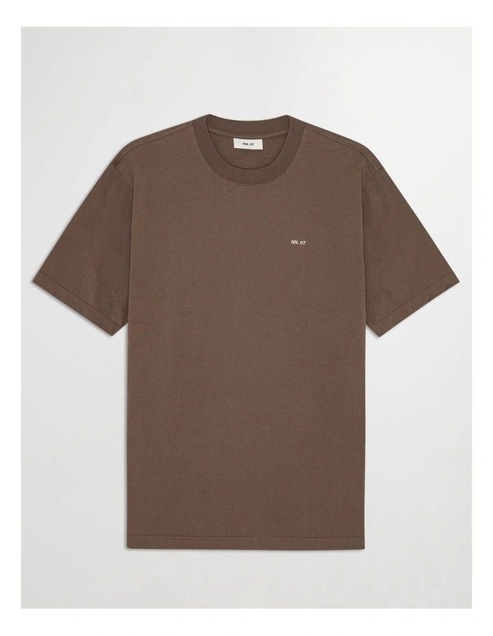 Adam Embroidered T/Shirt Mable Husk image 4