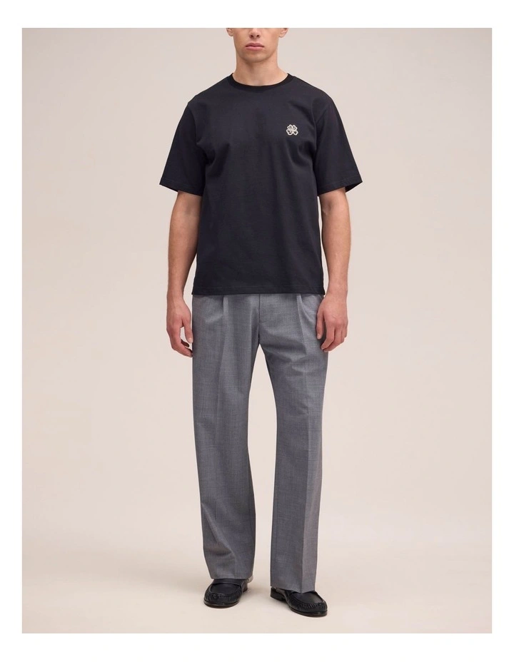 Jett Embroidered T/Shirt Black image 3