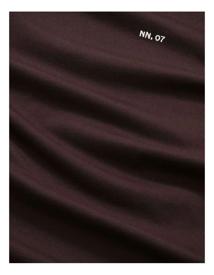 Adam Embroidered T/Shirt Deep Truffle image 5