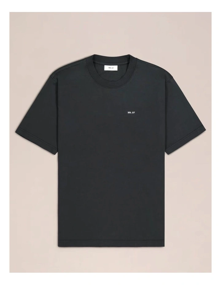 Adam Embroidered T/Shirt Black image 4
