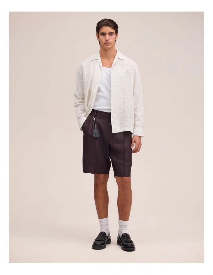 Kay Shorts Deep Truffle image 1