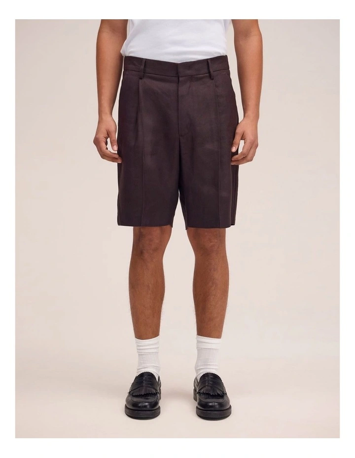 Kay Shorts Deep Truffle image 3