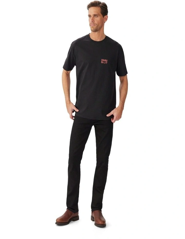 Branded T-Shirt  Black image 3