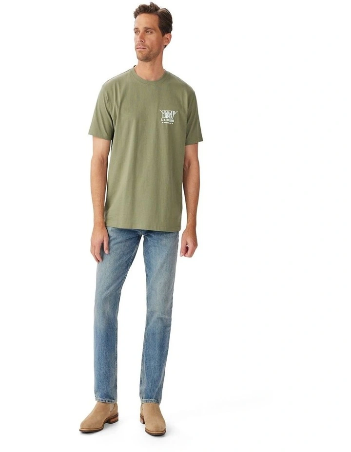 Prospect T-Shirt Dark Olive/Olive image 3