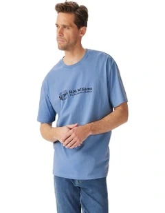 Outfitter T-shirt Soft Blue