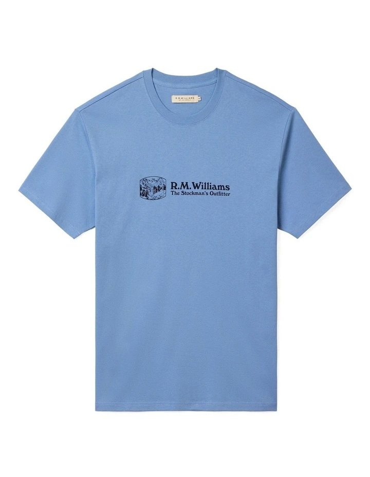 Outfitter T-shirt Soft Blue image 4
