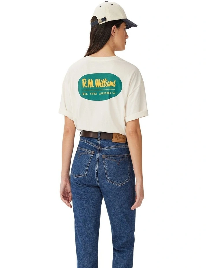 90s Logo T-shirt in White image 5