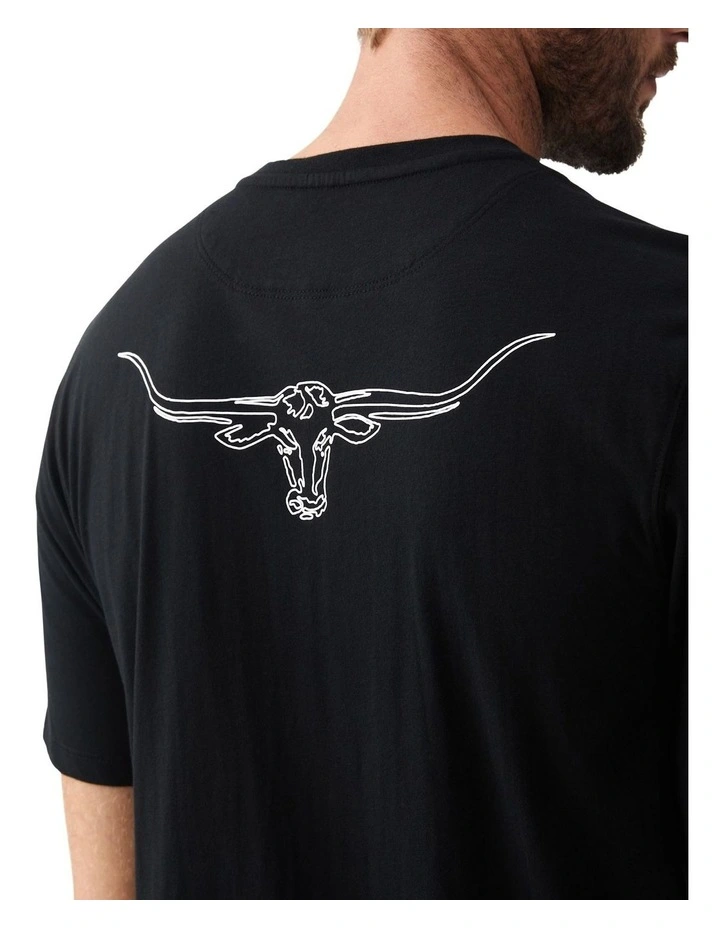 Byron T/Shirt Black/White image 5