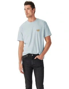 Louth T-shirt in Salt