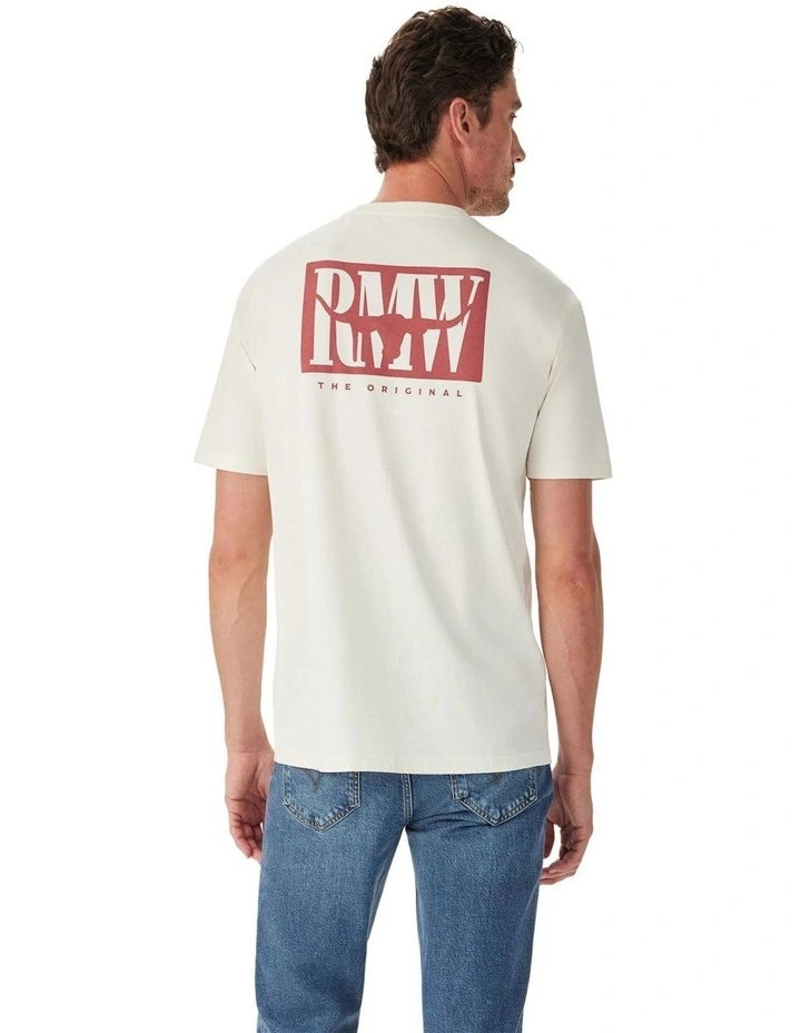 Branded T-shirt in White image 2