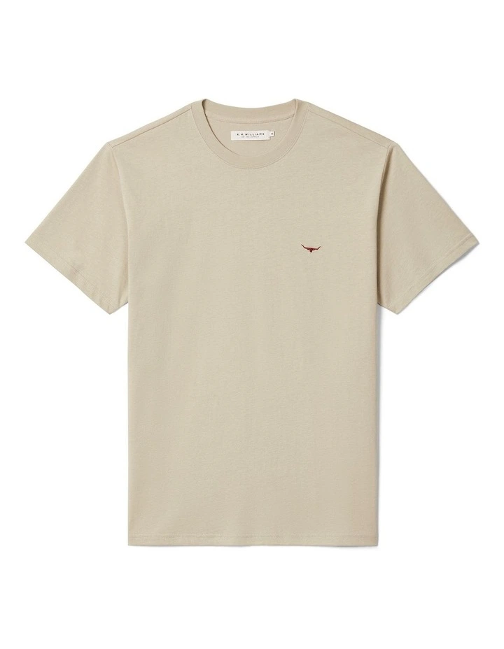 Parson T-shirt in Almond image 4