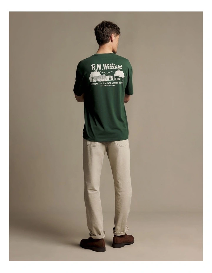Workshop Tee in Pine image 4