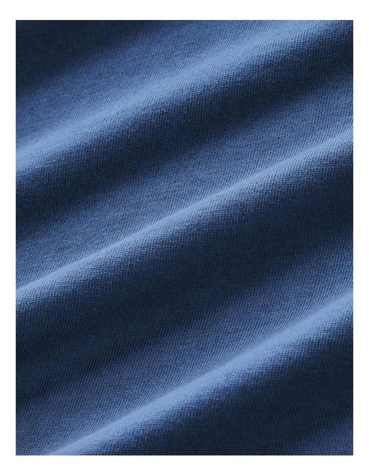 Parson Tee in Mid Blue image 5