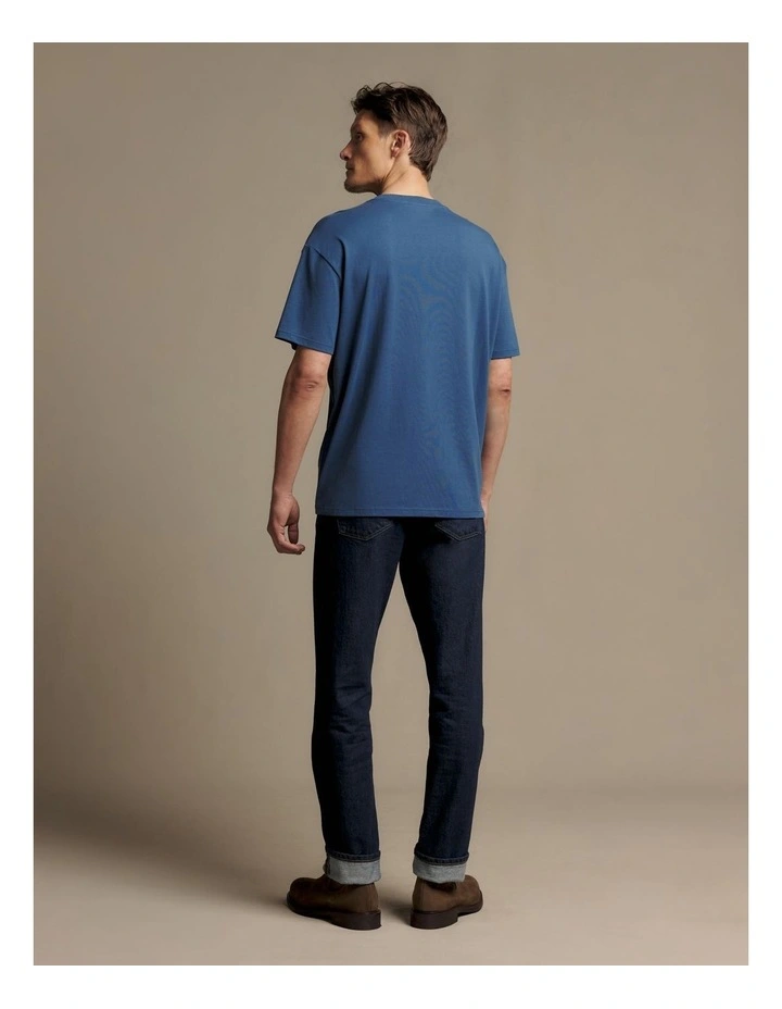 Classic RMW Tee in Mid Blue image 4