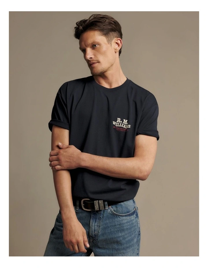 Kandos Tee Navy image 3