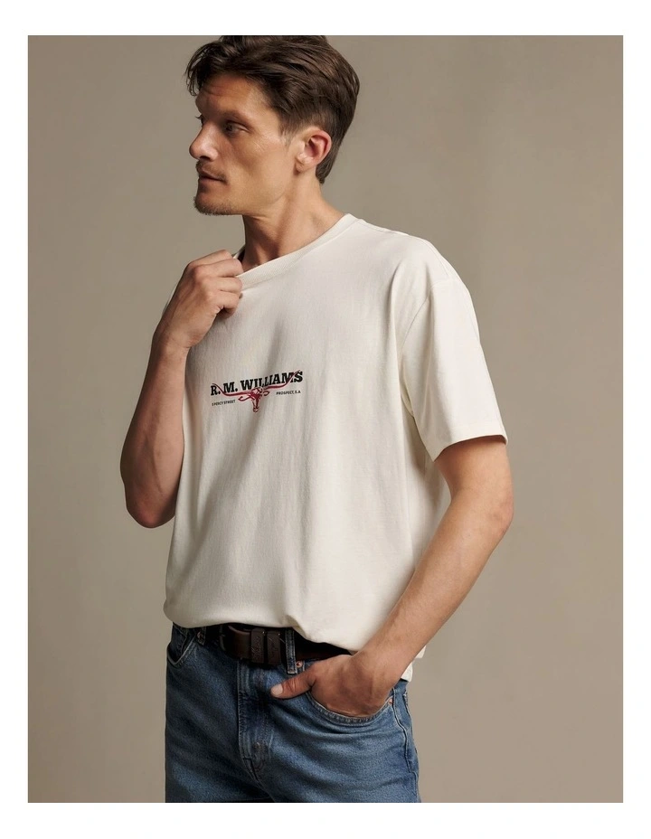 Holt Tee Vintage White image 3