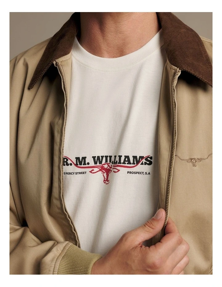 Holt Tee Vintage White image 5