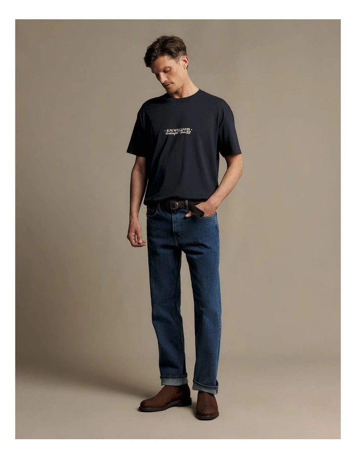 Roadie Tee in Navy image 2