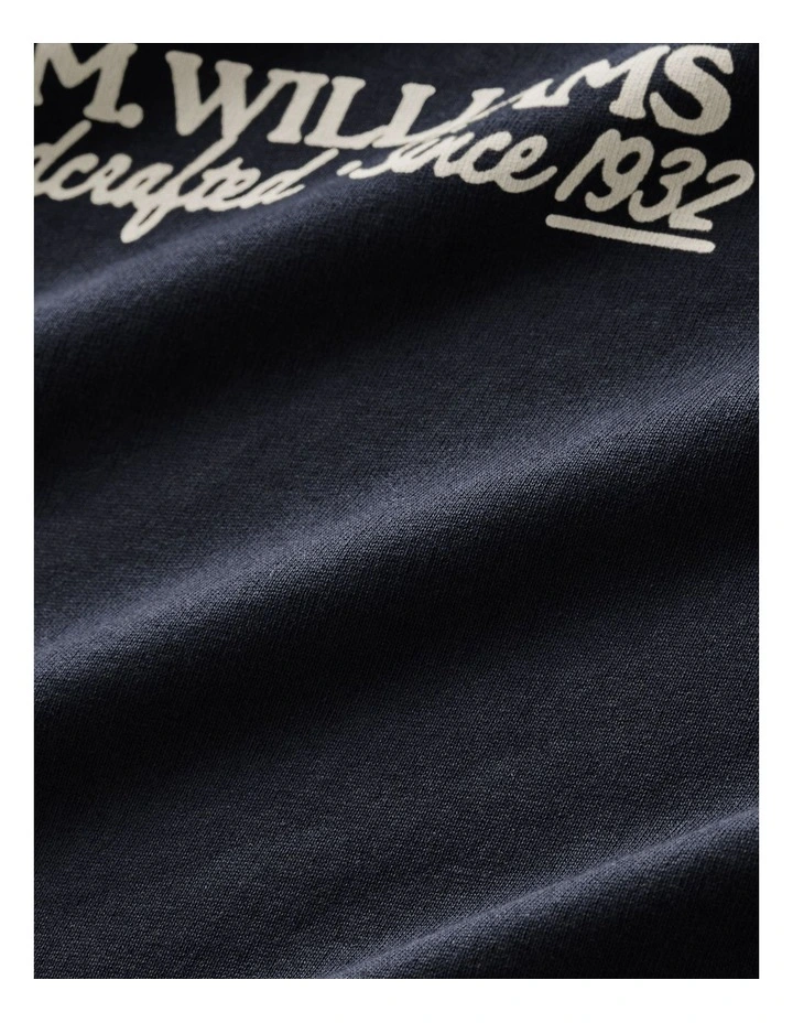 Roadie Tee in Navy image 5