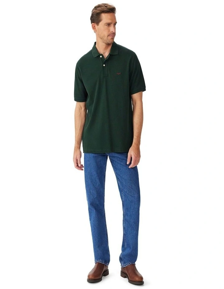 Rod Polo Shirt in Pine image 3