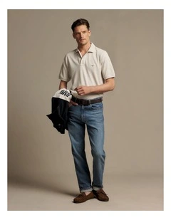 Rod Polo in Ecru Marle