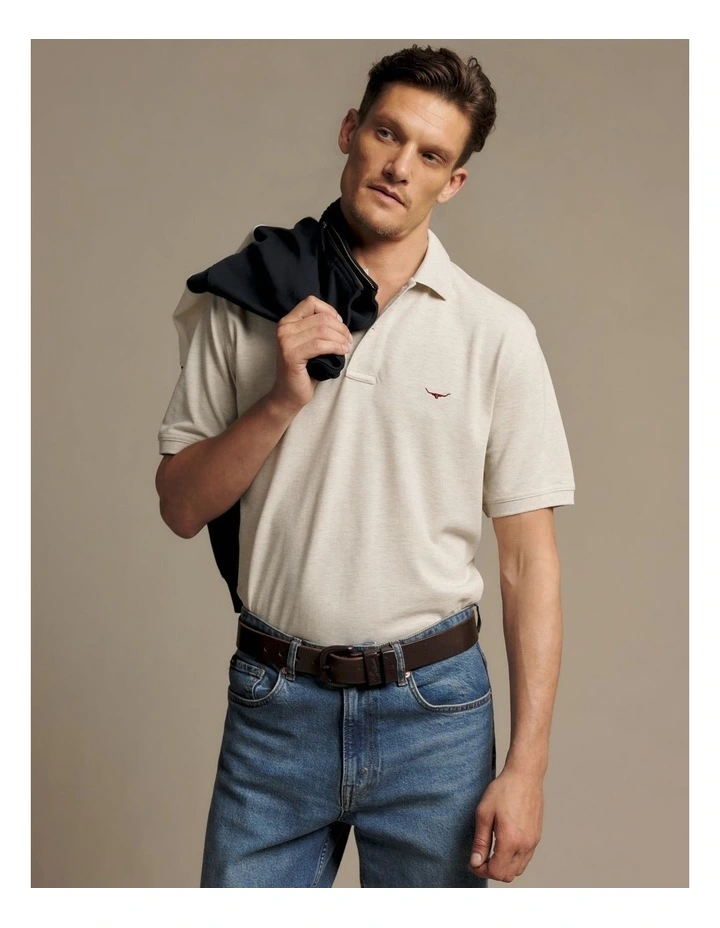 Rod Polo in Ecru Marle image 3