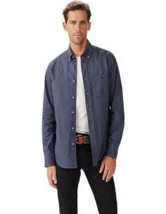 Walpole Regular Overshirt Steel