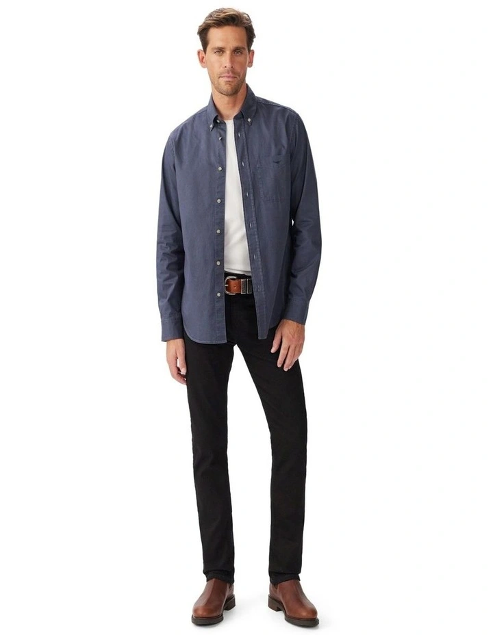 Walpole Regular Overshirt Steel image 3