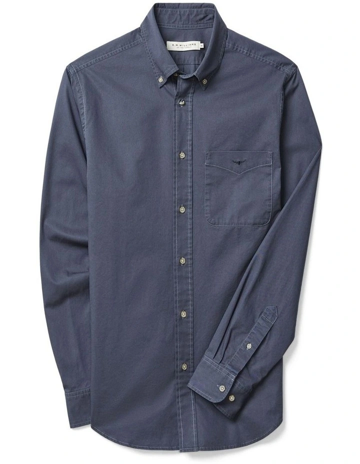 Walpole Regular Overshirt Steel image 4