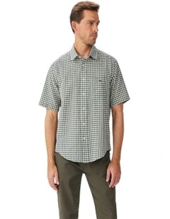 Johnson Short Sleeve Shirt Olive