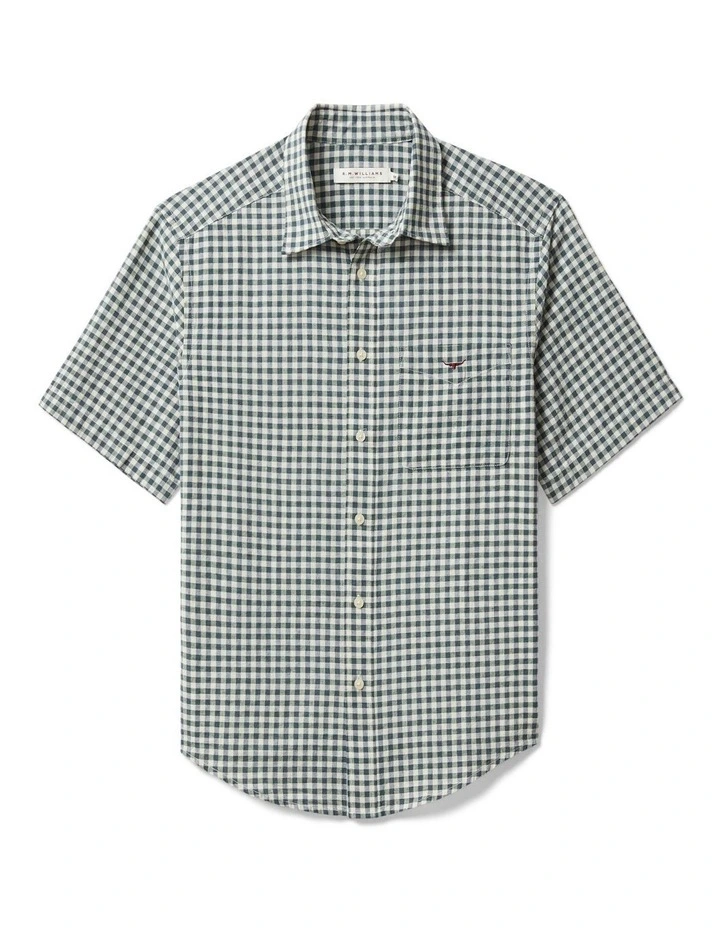Johnson Short Sleeve Shirt Olive image 4