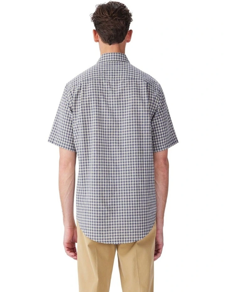 Johnson Short Sleeve Shirt Blue image 2