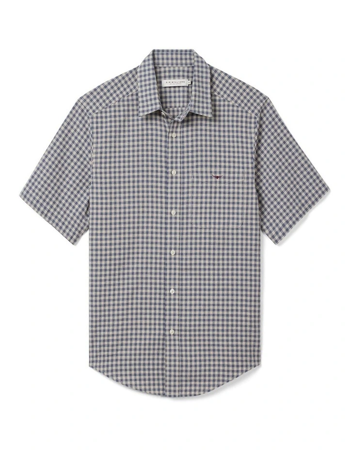 Johnson Short Sleeve Shirt Blue image 4