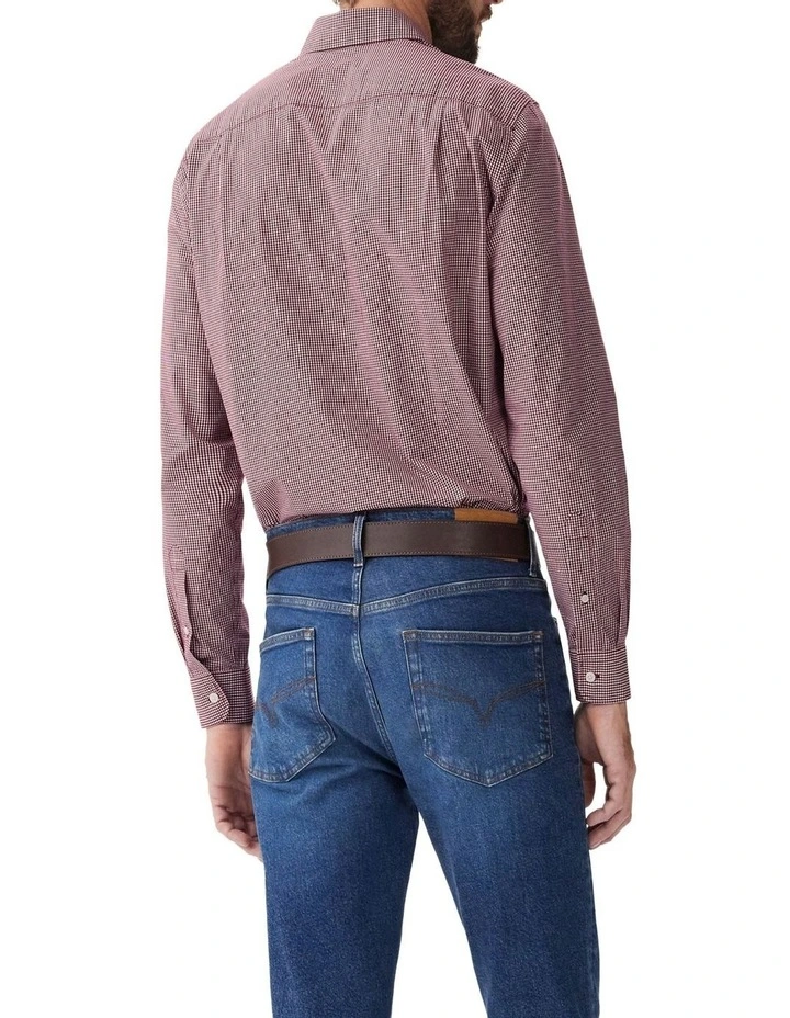 Classic Long Sleeve Shirt in Red Wheat image 2