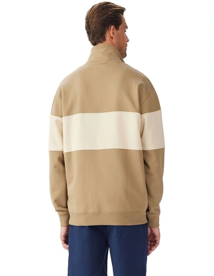 Heritage 1/4 Zip Sweatshirt Aubergine image 2
