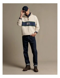 Classic RMW Quarter Zip Ecru