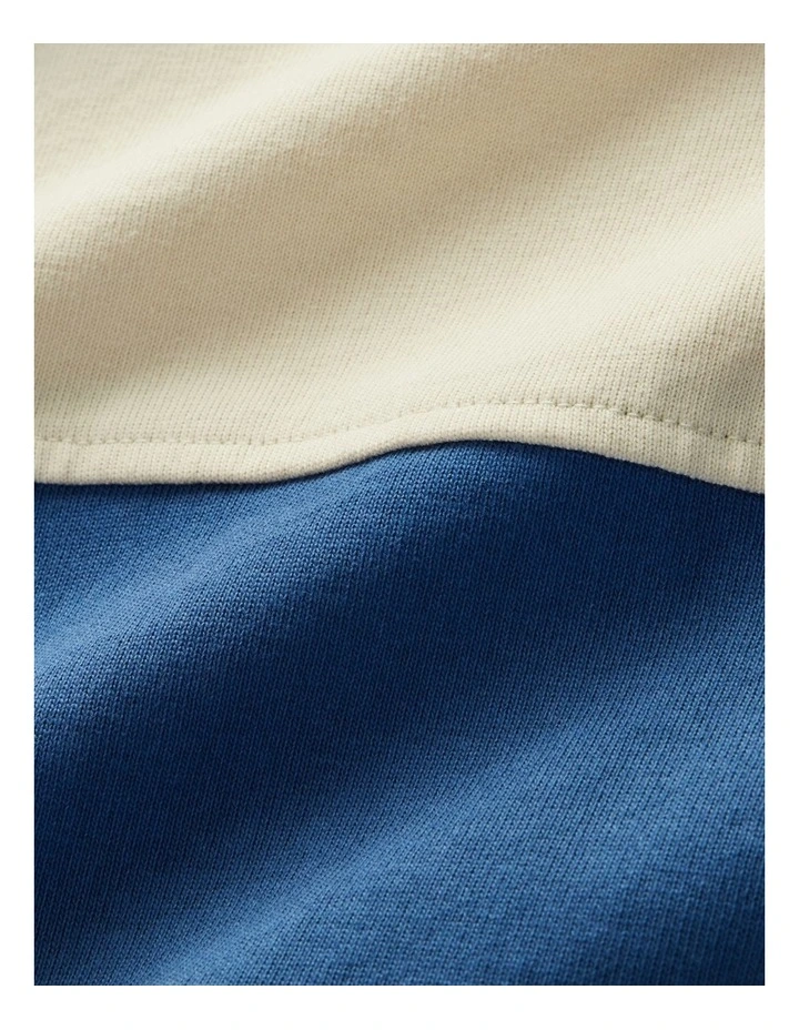 Heritage Panel Rugby Mid Blue image 4