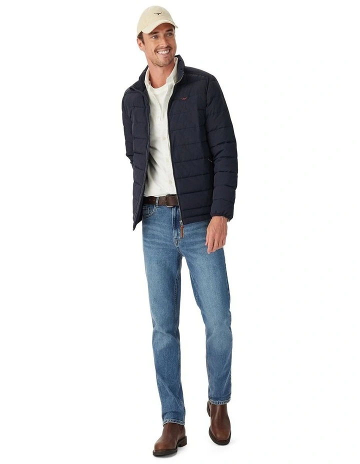 Rydal Padded Jacket in Navy image 3