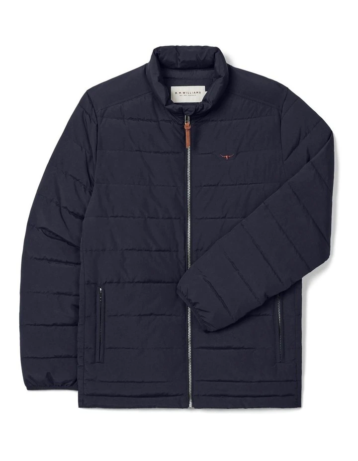 Rydal Padded Jacket in Navy image 4
