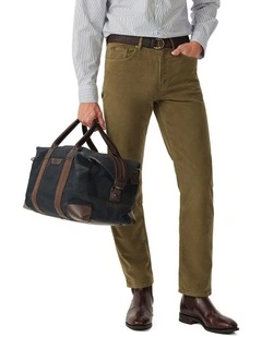 Ramco Stretch Moleskin 5 Pocket Pant in Sepia Tint