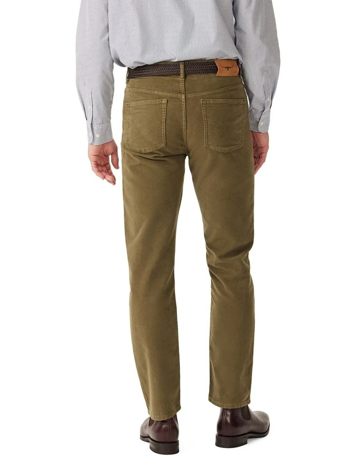 Ramco Stretch Moleskin 5 Pocket Pant in Sepia Tint image 2
