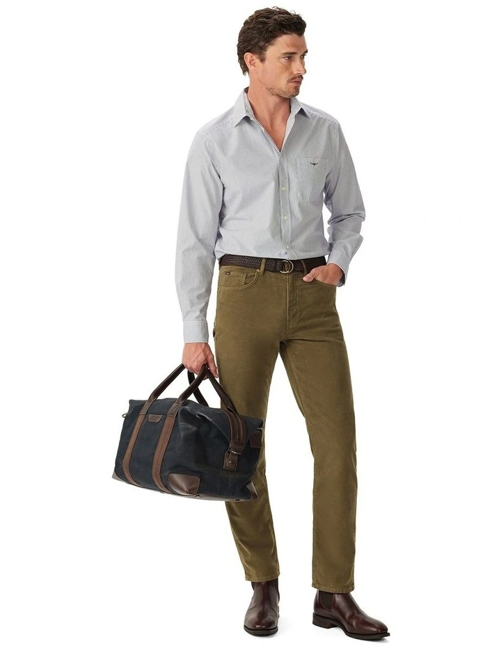 Ramco Stretch Moleskin 5 Pocket Pant in Sepia Tint image 3