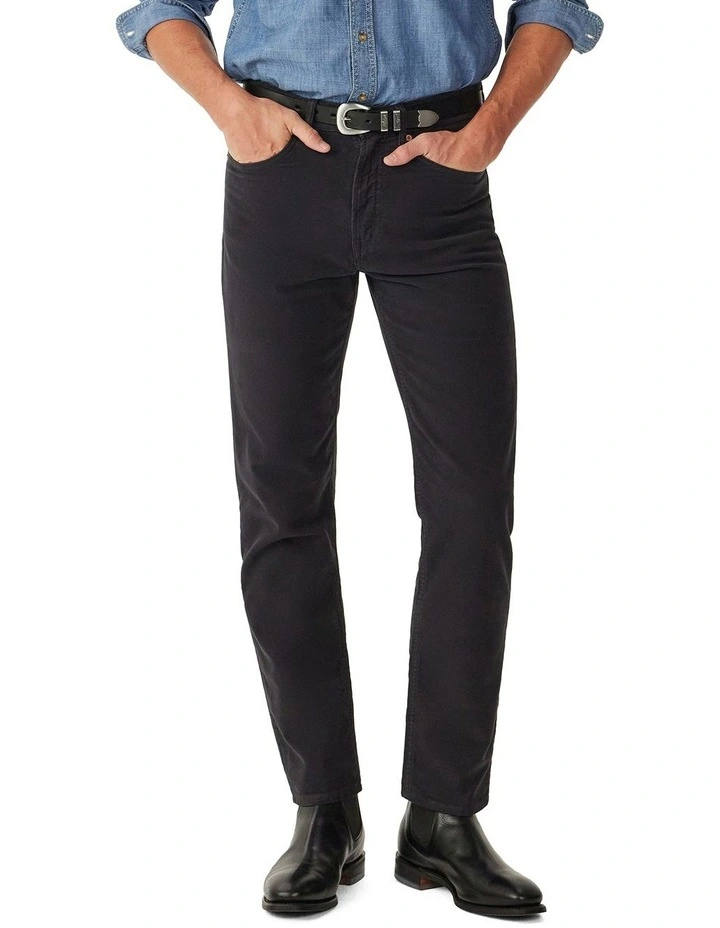 Ramco Stretch Moleskin 5 Pocket Pant in Ink image 1