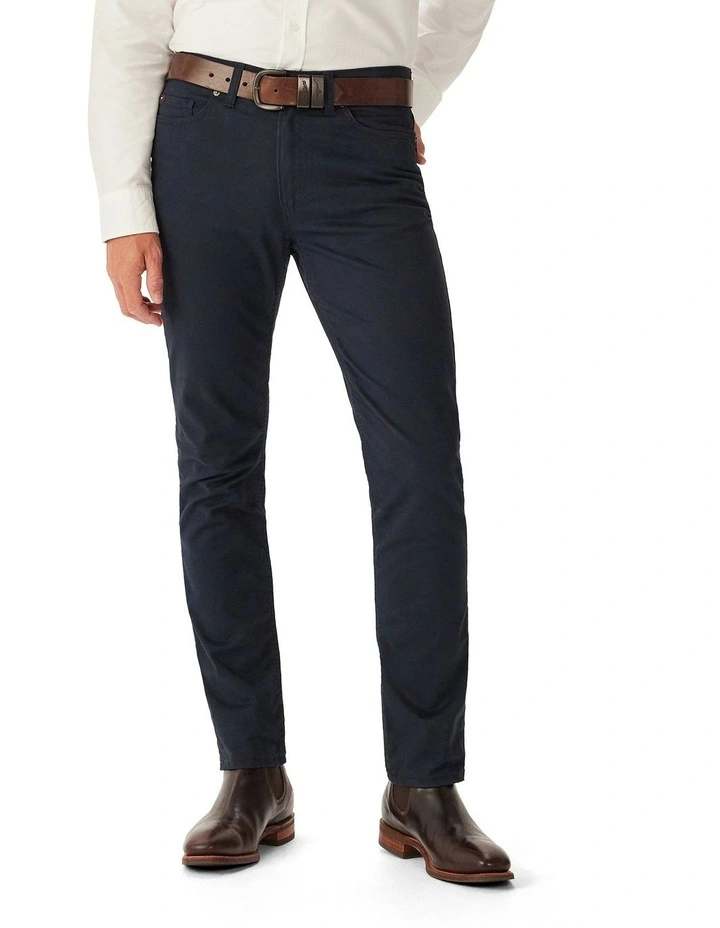 Loxton 5 Pocket Pant in Navy image 2