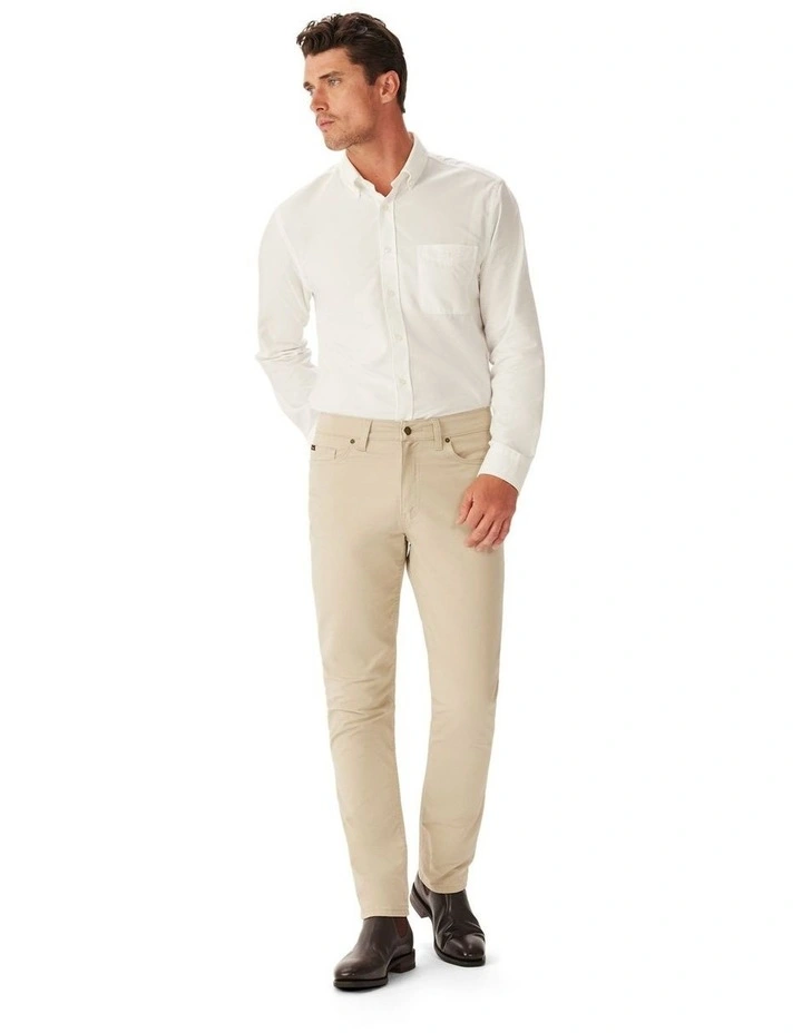 Loxton 5 Pocket Pant Bone image 3