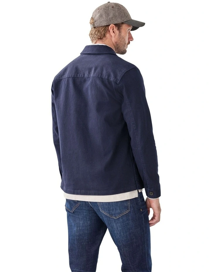 Davies Chore Jacket in Navy image 2