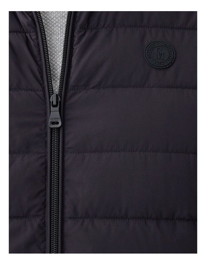 Lightweight Puffer Vest in Black image 6