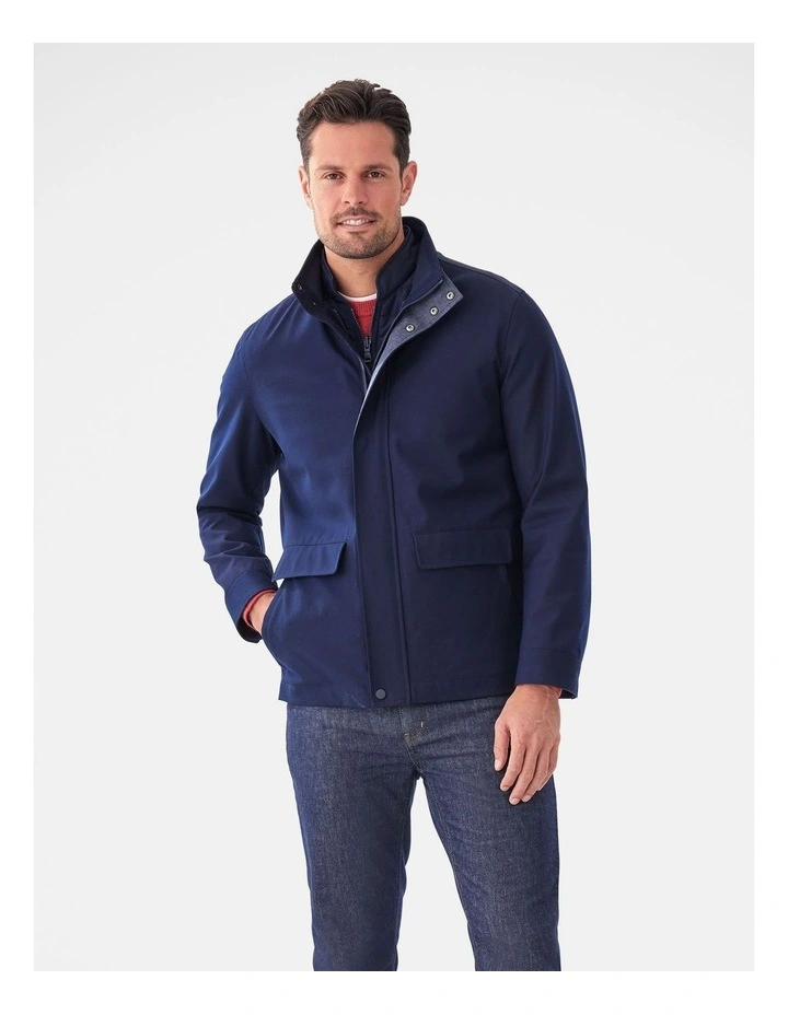 Hampton 2-In-1 Jacket in Navy image 1