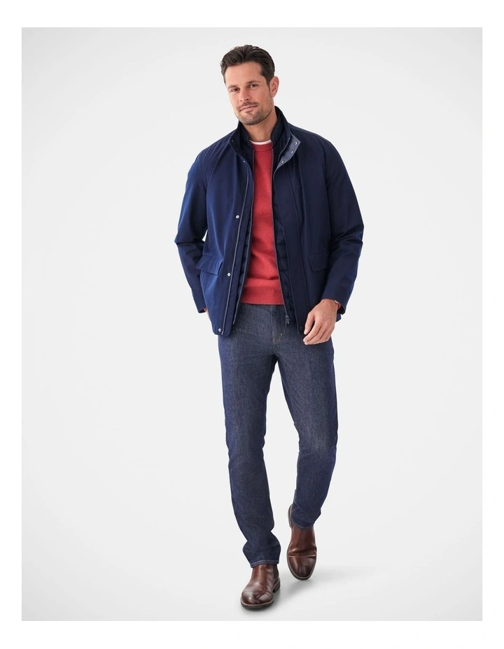 Hampton 2-In-1 Jacket in Navy image 5
